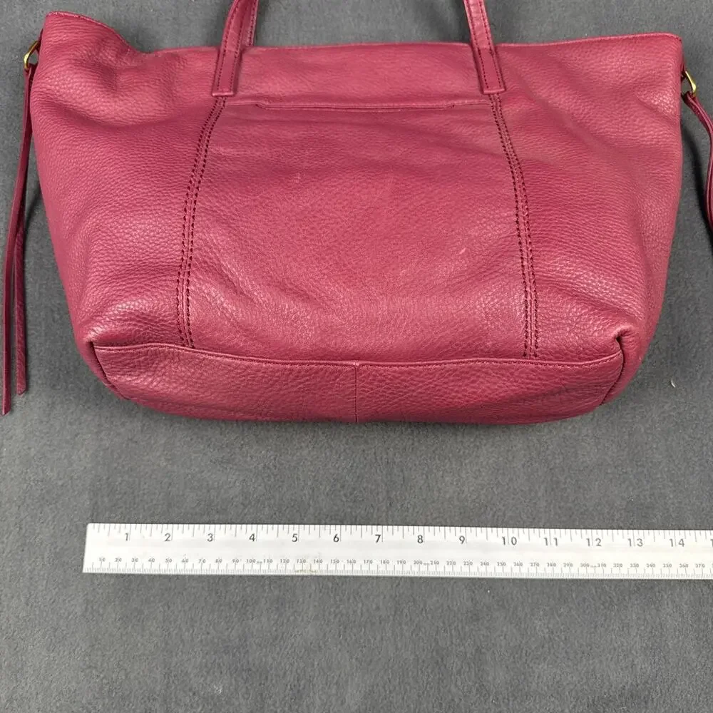 HOBO Kingston Pink Leather Tote Bag